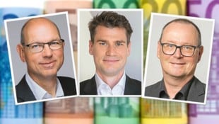 Klaus Weyerstrass (IHS), Hanno Lorenz (Agenda Austria) und Hans Pitlik (WIFO) von links nach ...