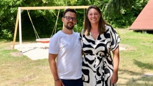 Isabell (38) und Christian (42) Zinner waren schon immer offen für ein Pflegekind.