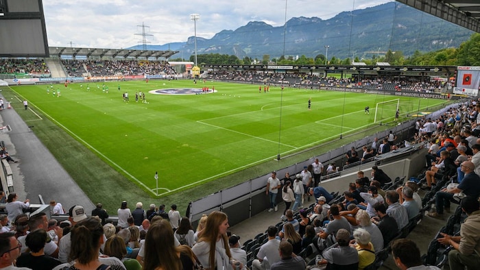 Anders als die Mannschaft die letzten Jahre – Altachs Rasen dominiert.