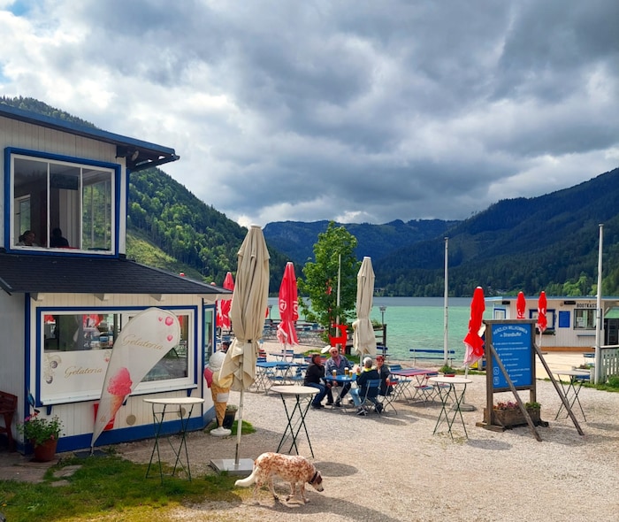 Das Strandbuffet am Erlaufsee bewirtet an guten Tage 1000 Gäste