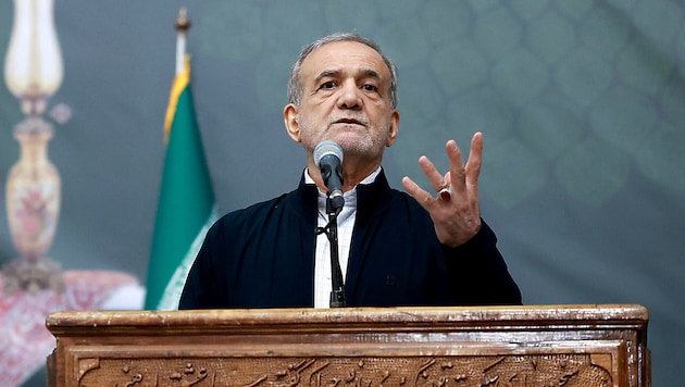 Irans Präsident Massoud Pezeshkian