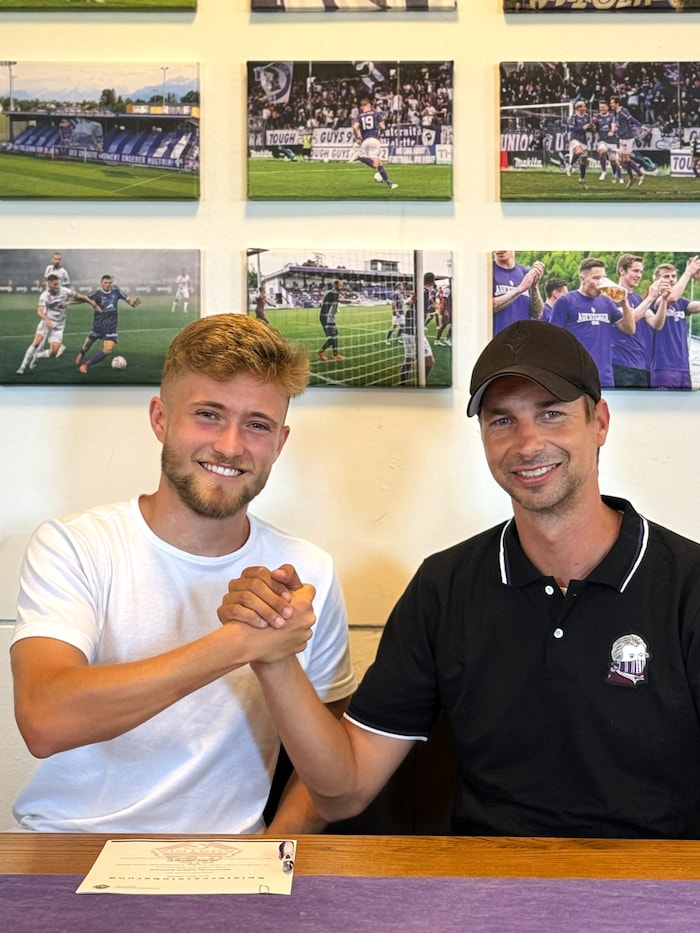 Mathew Collins freut sich auf Austria Salzburg.
