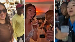 David Alaba und Shalimar Heppner