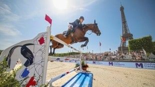 Max Kühner belegte am Fuße des Eiffelturms in der Eiffel Challenge auf Fünfsterne-Niveau mit ...