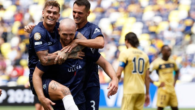 Auckland feiert sein einziges Tor bei dieser Klub-WM
