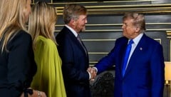 Königlicher Empfang für Donald Trump: Er darf im Palast bei Willem-Alexander und seiner ...