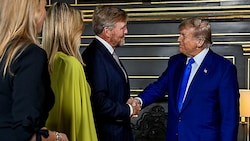 Königlicher Empfang für Donald Trump: Er darf im Palast bei Willem-Alexander und seiner ...