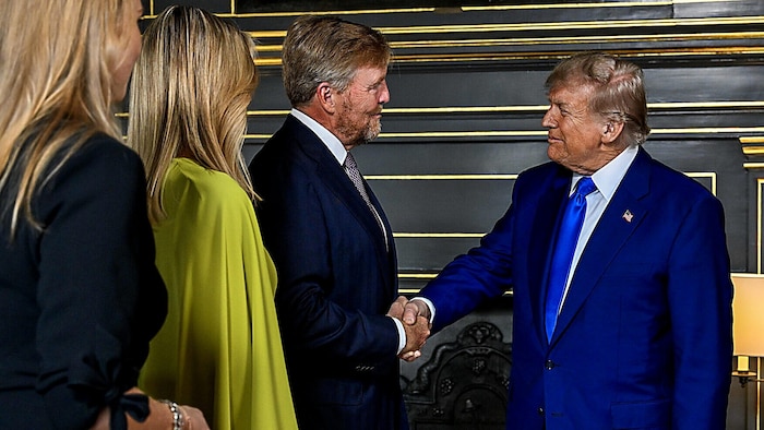 Königlicher Empfang für Donald Trump: Er darf im Palast bei Willem-Alexander und seiner Frau ...