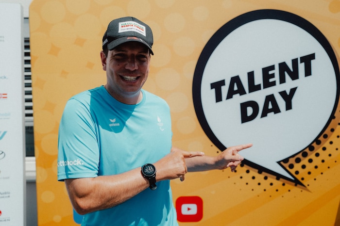 Markus Salcher verriet beim Talent Day in der Südstadt, dass er mit seiner letzten ...
