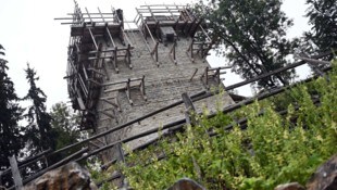 Das Burgbau-Projekt in Friesach ist einzigartig – nun ist dort ein Brand ausgebrochen.