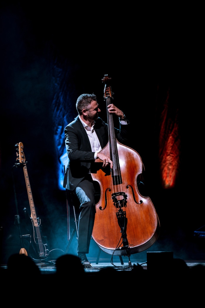 Werner Unterlercher hat mit seinem Bass Karriere gemacht.