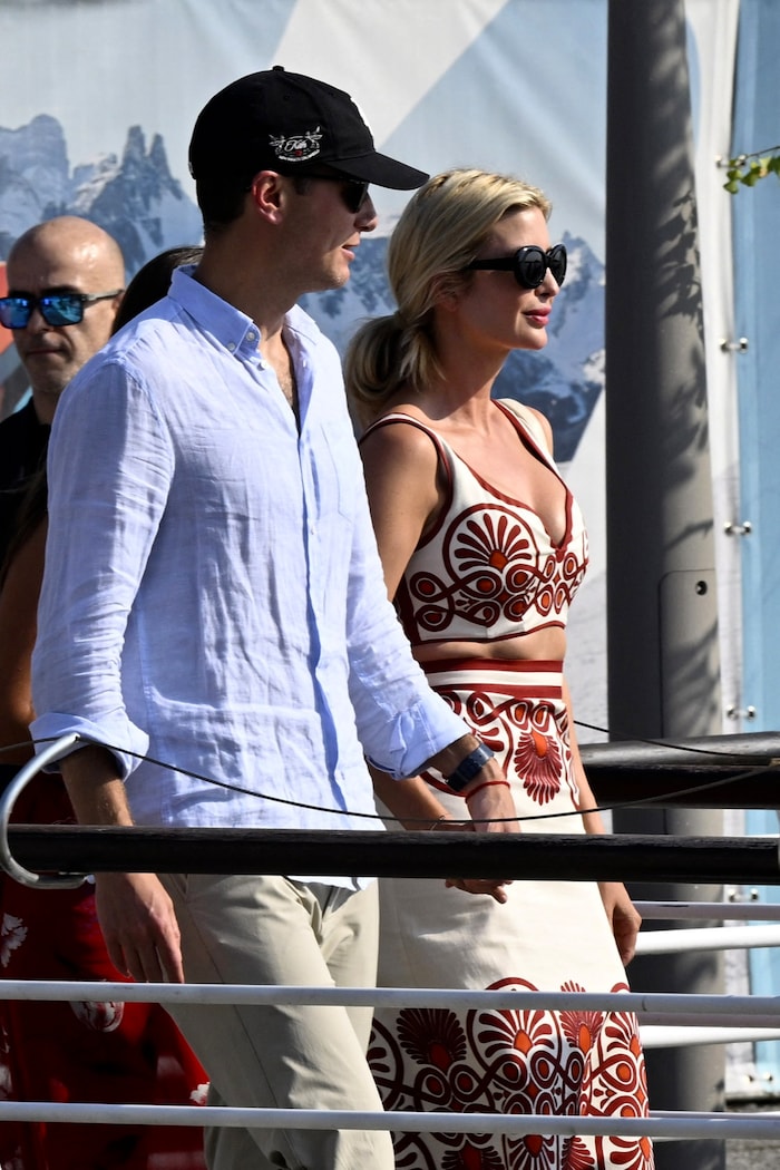 Ivanka Trump und Jared Kushner bei der Ankunft in Venedig