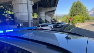 Der Unfall bei Innsbruck-Mitte.