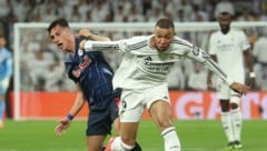 Im Jänner besiegte Mbappé (re.) mit Real daheim Salzburg 5:1.