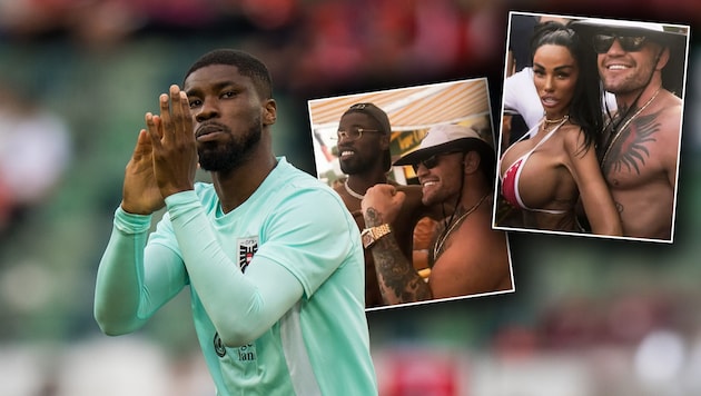Kevin Danso genießt die Auszeit auf Ibiza.