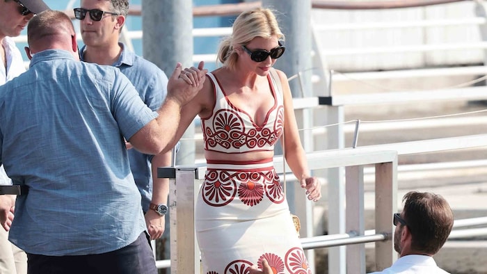 Ivanka Trump bei ihrer Ankunft in Venedig