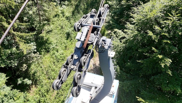 Wann die Karrenseilbahn wieder läuft, kann derzeit noch niemand sagen.