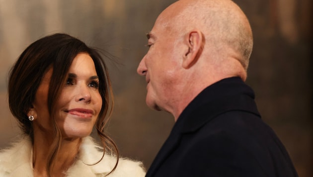 Lauren Sánchez und Jeff Bezos 