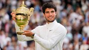 Carlos Alcaraz gewann bereits zweimal den Wimbledon-Pokal.
