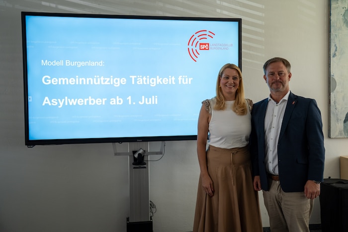 Landesrätin Daniela Winkler und SPÖ-Klubchef Roland Fürst präsentierten das neue Modell.