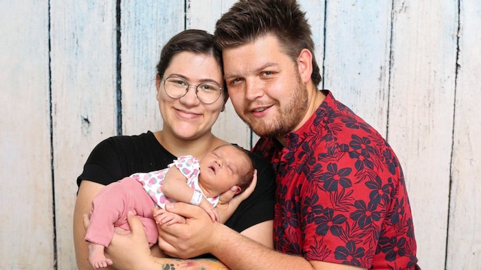 Valentina aus Birkfeld mit stolzen Eltern
