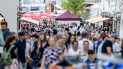 Im vergangenen Jahr kamen knapp 13.000 Besucher zum Halleiner Stadtfest.