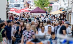 Im vergangenen Jahr kamen knapp 13.000 Besucher zum Halleiner Stadtfest.