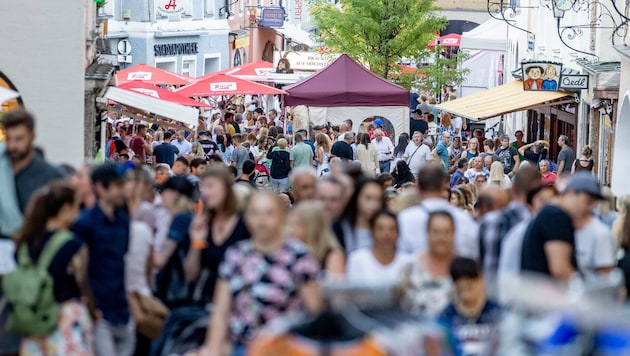Ein Bild aus besseren Tagen – Das Halleiner Stadtfest 2024