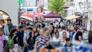 Im vergangenen Jahr kamen knapp 13.000 Besucher zum Halleiner Stadtfest.