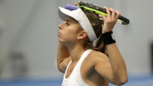 Julia Grabher musste in Wimbledon früh die Segel streichen.