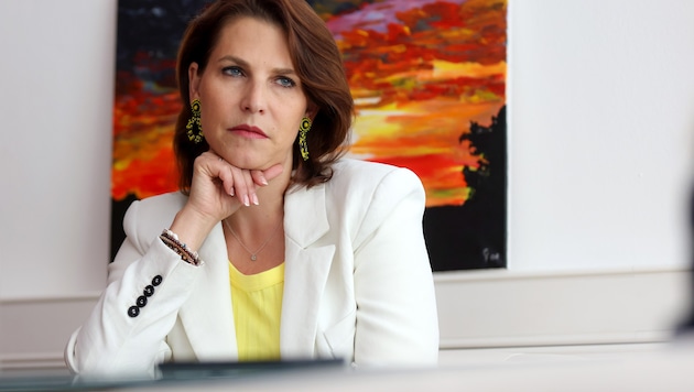 Die Salzburger Landeshauptfrau Karoline Edtstadler (ÖVP)