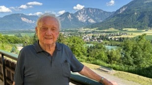 Christian Krall Karl Hagen besucht seine Kärntner Heimat jedes Jahr.