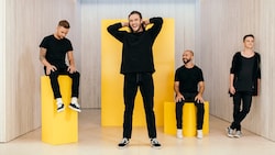 Schwanara stehen für Dialektpop mit Gefühl: Manuel Kurz (von links), Fabian Schwan, Tommy Wenig ...