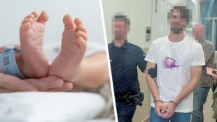 Das T-Shirt des angeklagten Jungpapas verzierte seine eineinhalbjährige Tochter.