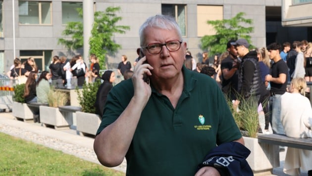 Edwin Benko war sofort nach der Tat zur Stelle.