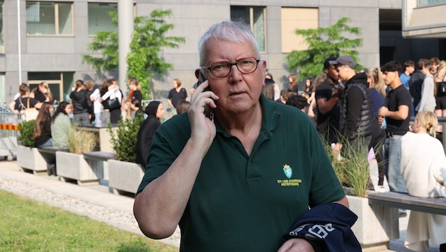 Edwin Benko war sofort nach der Tat zur Stelle.