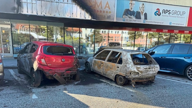 Verkohlte Autos in St. Pölten: Von September bis Ende zum des Vorjahres hielt ein Brandstifter ...