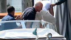 Auch Jeff Bezos ist endlich in Venedig angekommen.