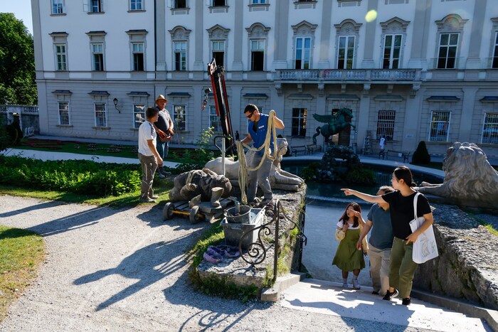 Auch bei Touristen ist der Vandalenakt Thema.