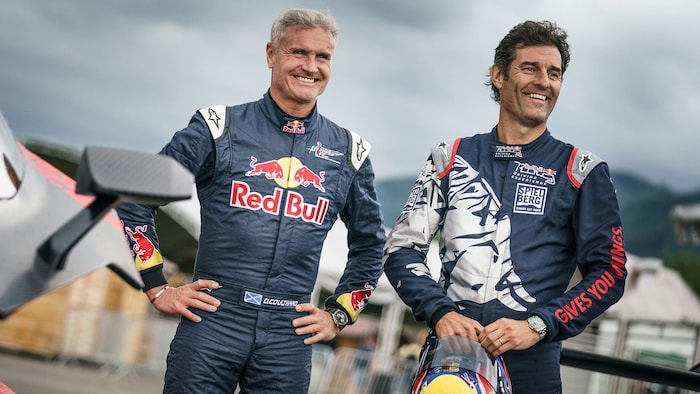 David Coulthard und Mark Webber