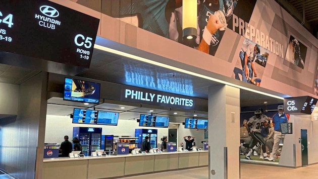 Die Fans müssen in Philadelphia tief in die Tasche greifen.