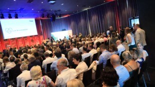 Rund 400 Touristiker waren am Mittwochabend in Igls dabei.