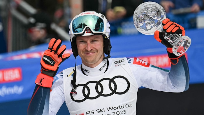 Zum vierten Mal holte sich Henrik Kristoffersen die Slalom-Kristallkugel – das rettete seinem ...