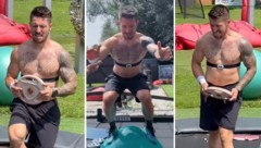 Marcel Hirscher schuftet und schuftet.
