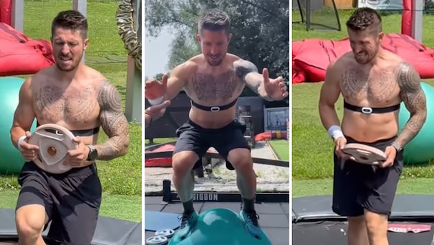 Marcel Hirscher schuftet und schuftet.