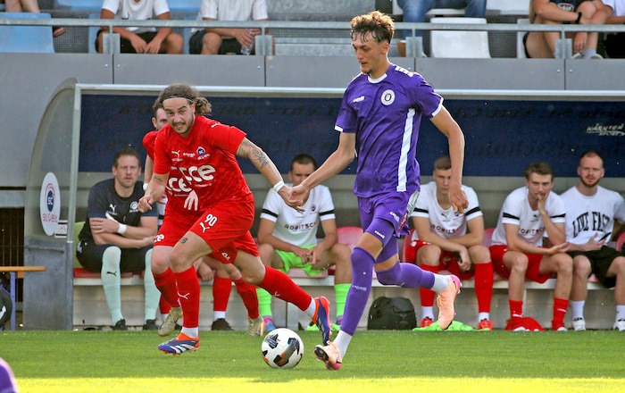 Austria-Neuzugang Marcel Krnjic konnte gegen SC St. Veit überzeugen.
