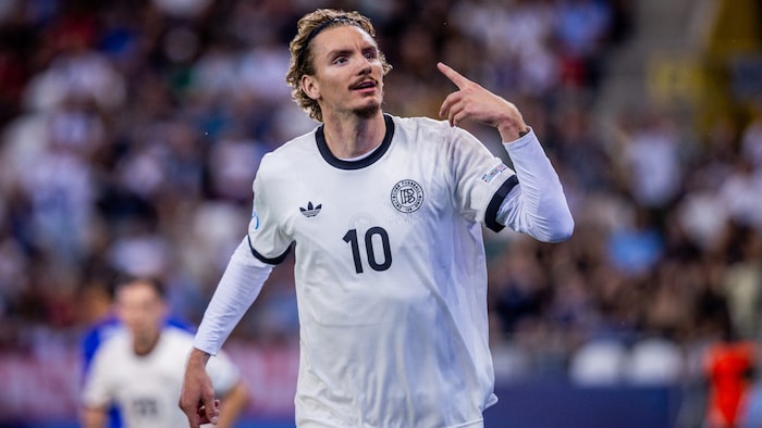 Deutschlands Goalgetter Nick Woltemade traf auch gegen Frankreich.