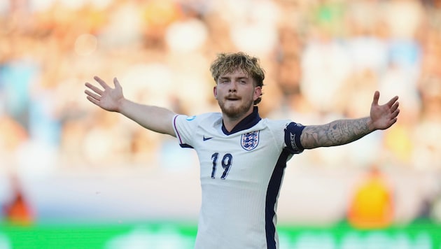 Harvey Elliott schoss England ins EM-Finale.