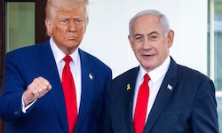 US-Präsident Donald Trump mit Israels Premier Benjamin Netanyahu im Weißen Haus