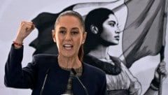 Mexikos Präsidentin Sheinbaum gibt sich kämpferisch.